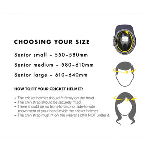 Masuri Truefit 3D T-Line Cricket Helmet