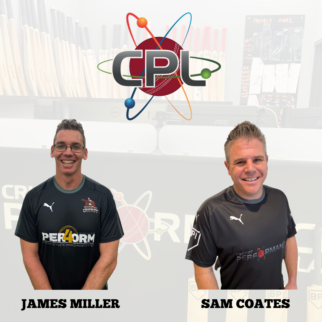 James Miller & Sam Coates join Cricket Performance Lab Coaching Team